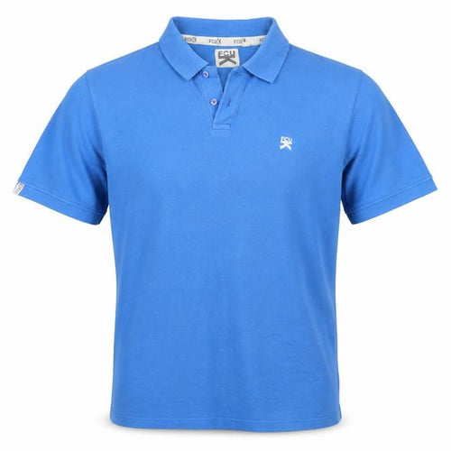 FCU Mens Blue    Polo Size M