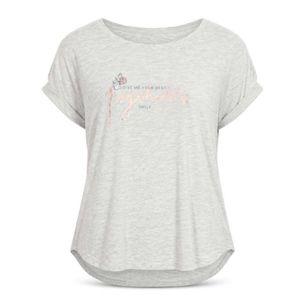 Zara Womens Grey   Basic T-Shirt Size S