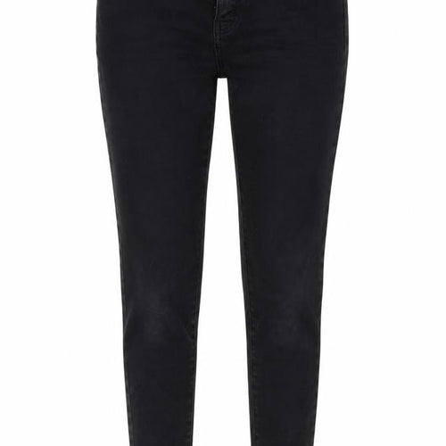 DENIMCO Womens Black   Skinny Jeans Size 12 L25 in
