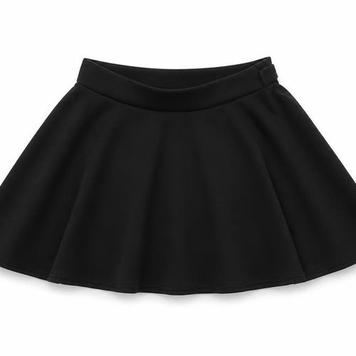 Boohoo Womens Black   A-Line Skirt Size 8