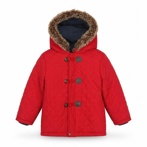 George Girls Red   Parka Coat Size S