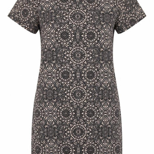 Boohoo Womens Brown Floral  Mini  Size M
