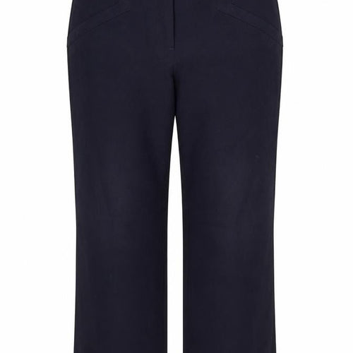 WOW Womens Blue  Rayon Trousers  Size 14 L24 in