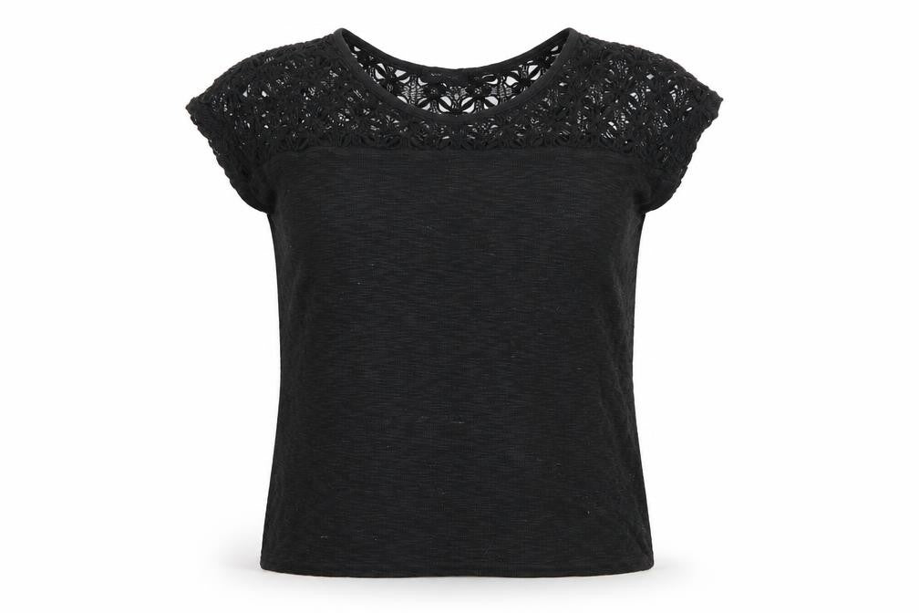 New Look Womens Black  Knit Pullover Jumper Size 12