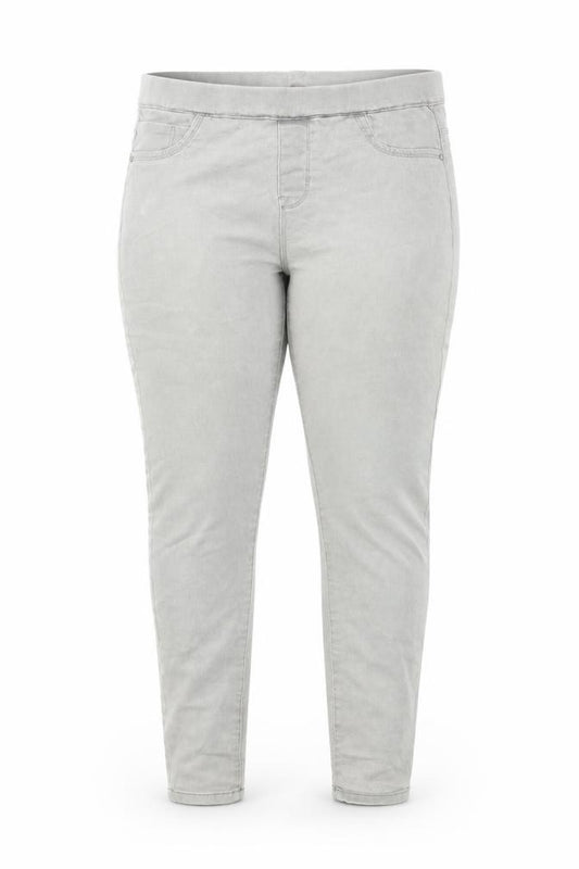 Front view of Primark women’s grey jegging jeans, size UK 10, 29-inch leg