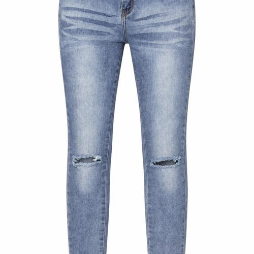 Roma Studio Womens Blue  Denim Skinny Jeans Size S L28 in