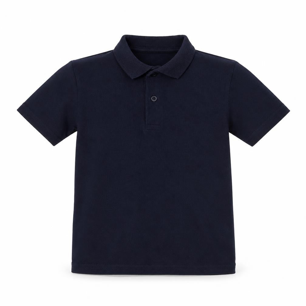 TU  Boys Blue   Basic Polo Size 5 Years