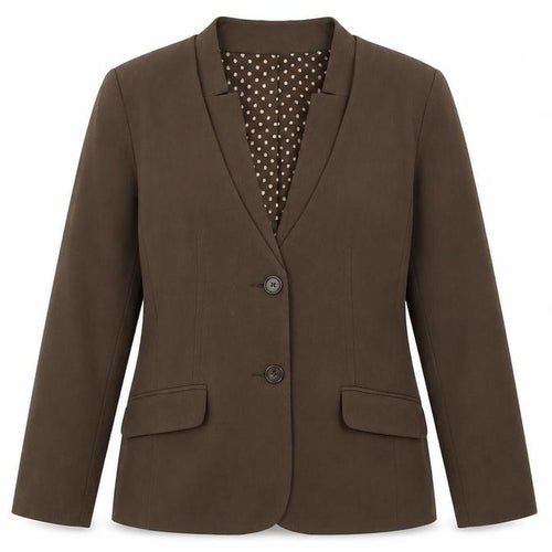 Wardrobe Womens Brown   Jacket Suit Jacket Size 14