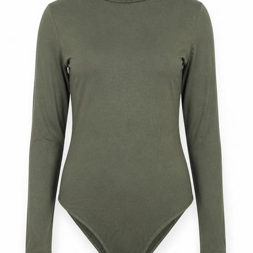 Boohoo Womens Green   Bodysuit One-Piece Size 6