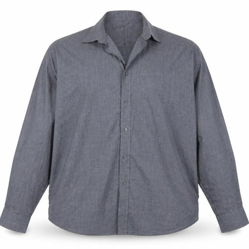 George Mens Blue    Button-Up Size XL