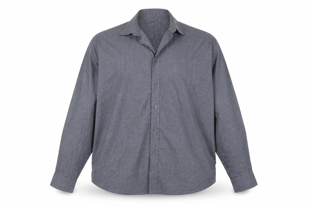 George Mens Blue    Button-Up Size XL