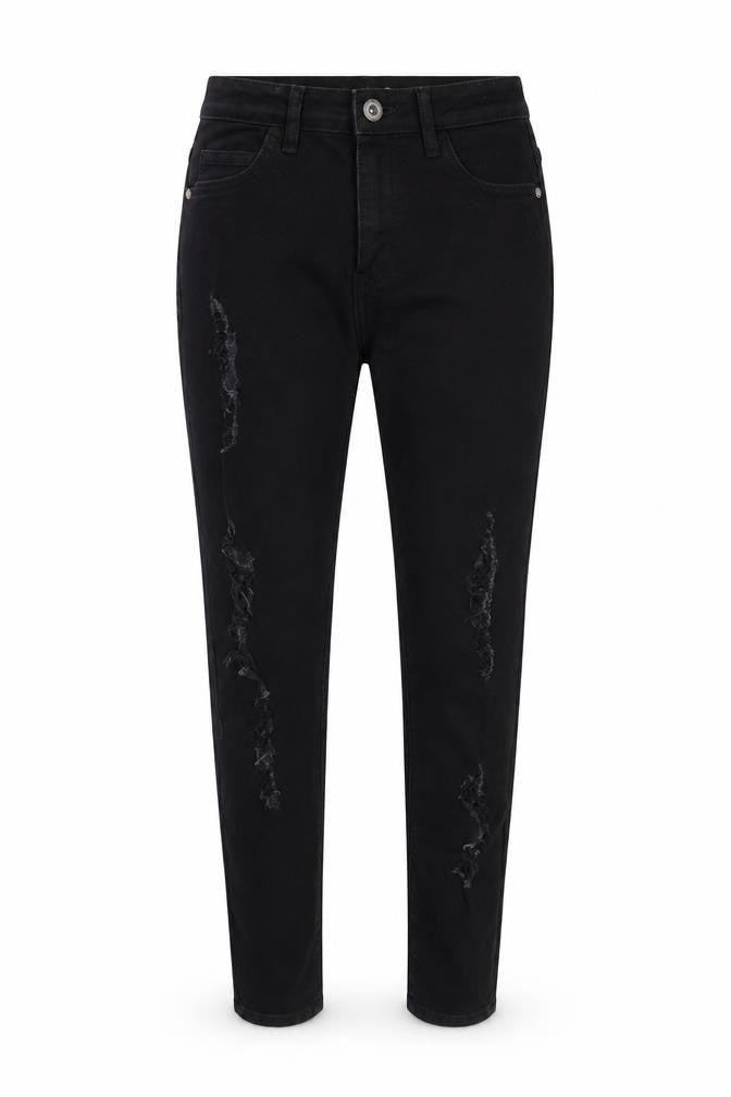 Boohoo Womens Black Denim Skinny Jeans Size 8 L26 in