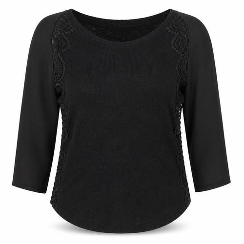 Pins & Needles Womens Black  Knit Pullover Jumper Size M