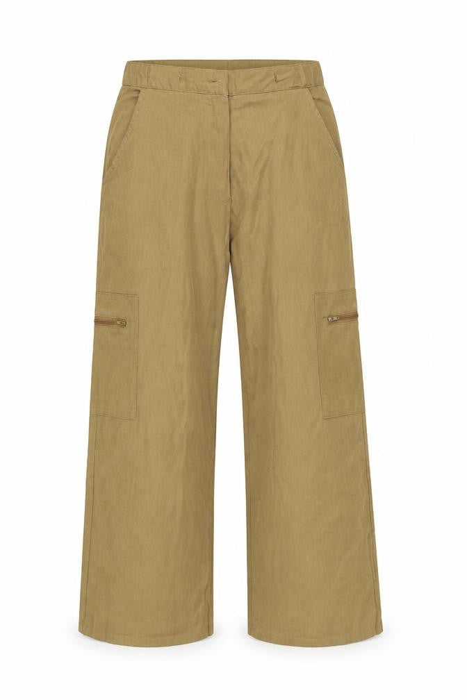 pre wrn Womens Beige   Trousers  Size M L28 in