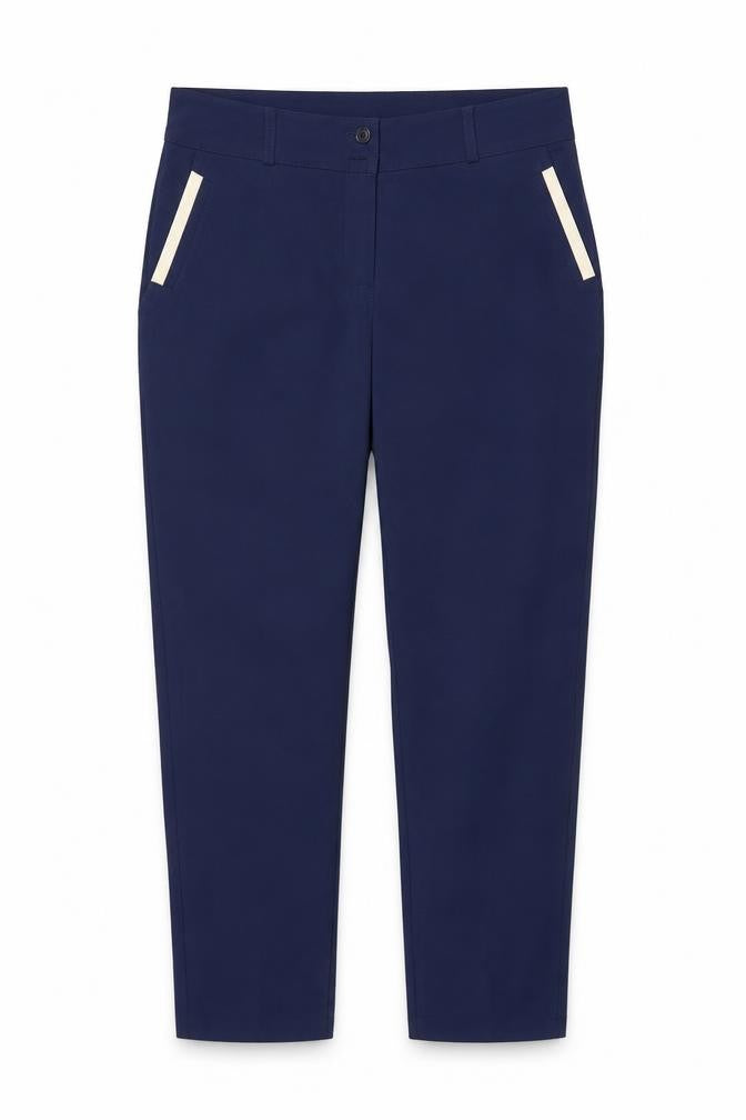 bb Womens Blue   Trousers  Size 8 L30 in