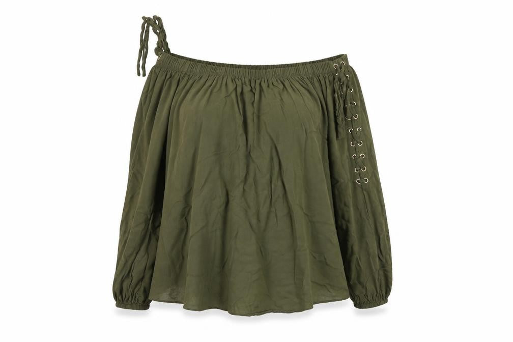 Select Womens Green   Basic T-Shirt Size 12