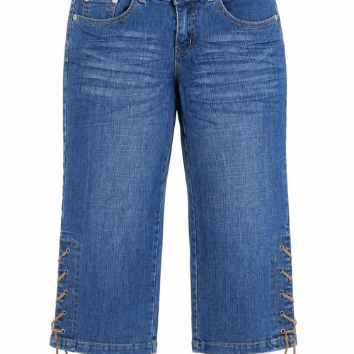 Preworn Womens Blue   Straight Jeans Size 23 in L20 in