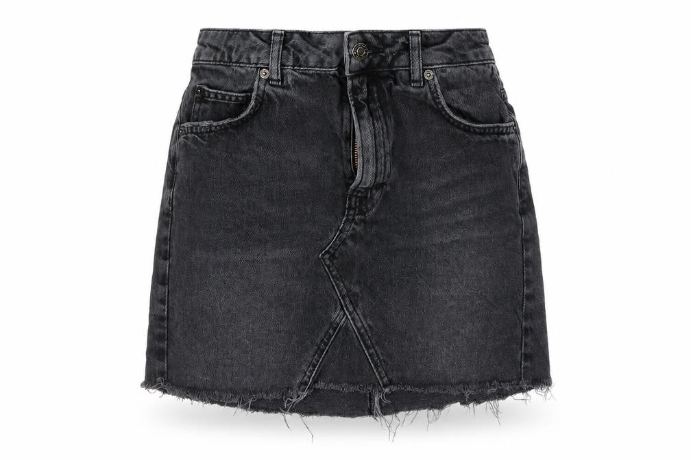 Preworn Womens Black   A-Line Skirt Size 23 in