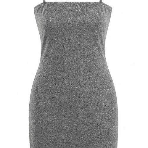 Collision Womens Silver   A-Line  Size 12
