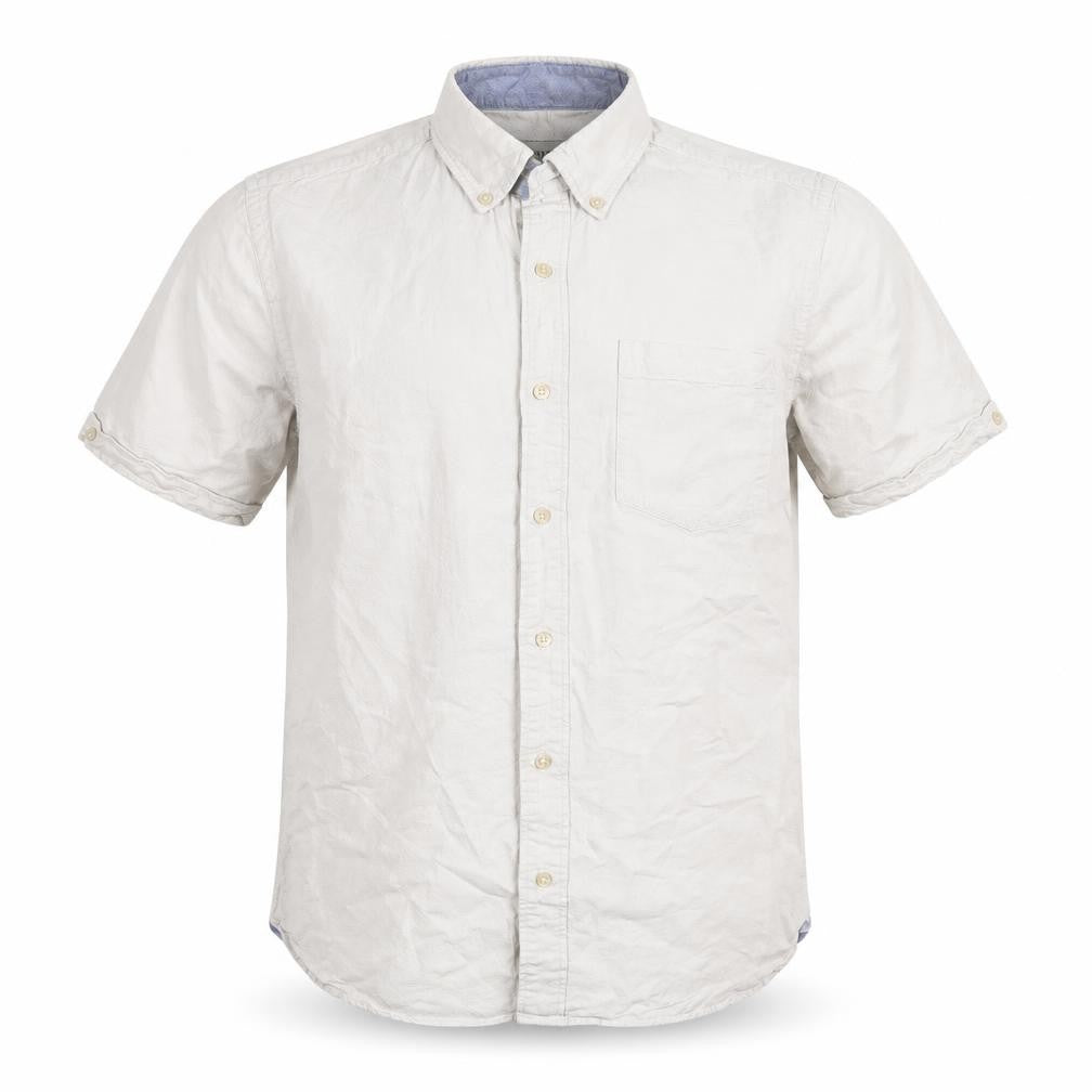 Avenue Mens White    Button-Up Size S