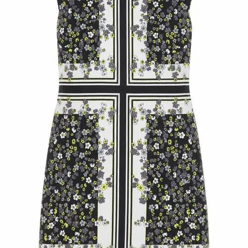 GREAT PLAINS Womens Grey Floral  A-Line  Size XS