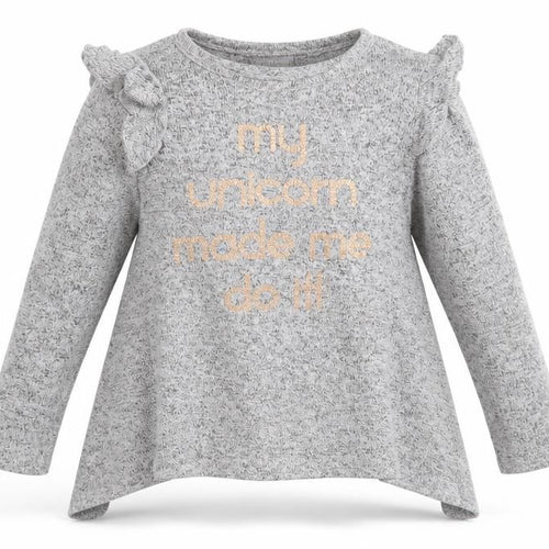 I Love Girlswear Girls Grey   Basic T-Shirt Size 7 Years