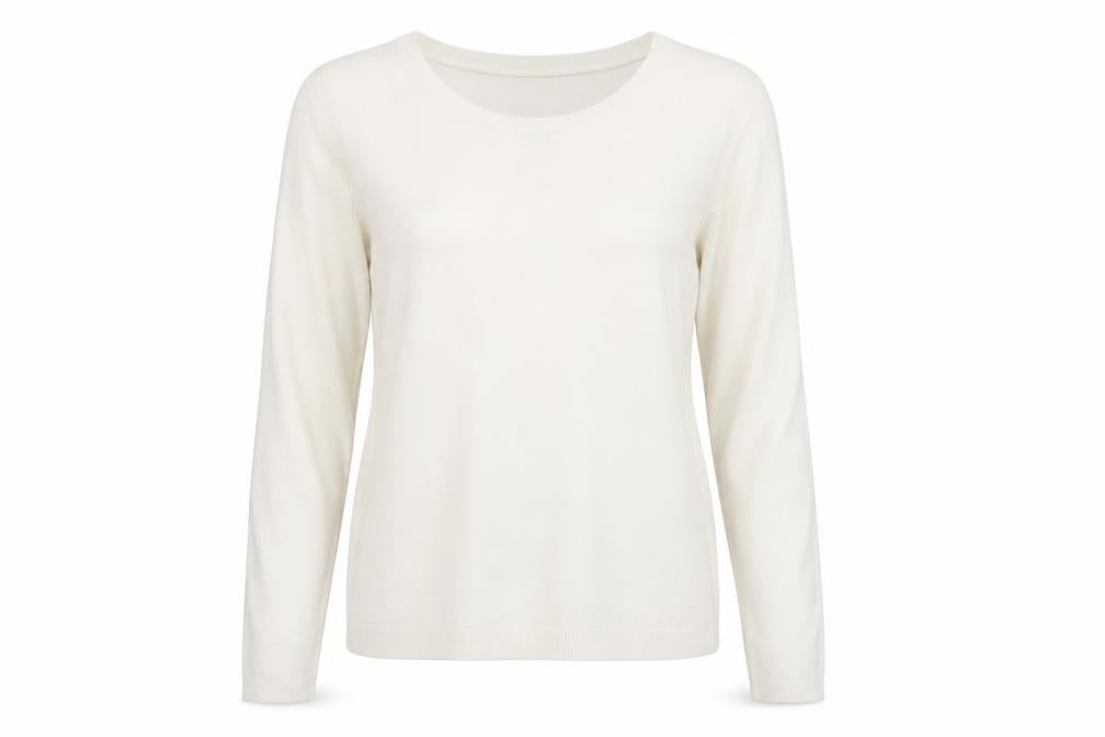 Marks and Spencer Womens Ivory   Pullover Jumper Size 12