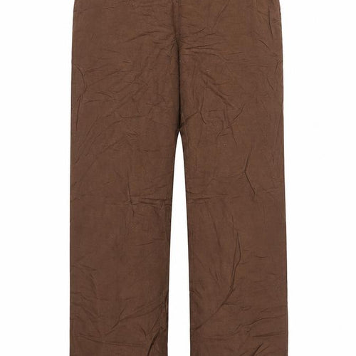 NOW ON Womens Brown   Trousers  Size 12 L31 in