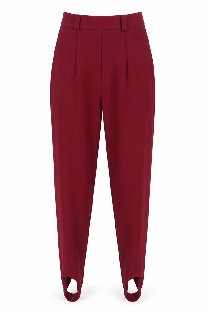 no brand Womens Red   Trousers  Size 10 L25 in