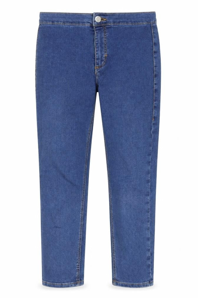 Topshop Mens Blue  Denim Straight Jeans Size 28 in