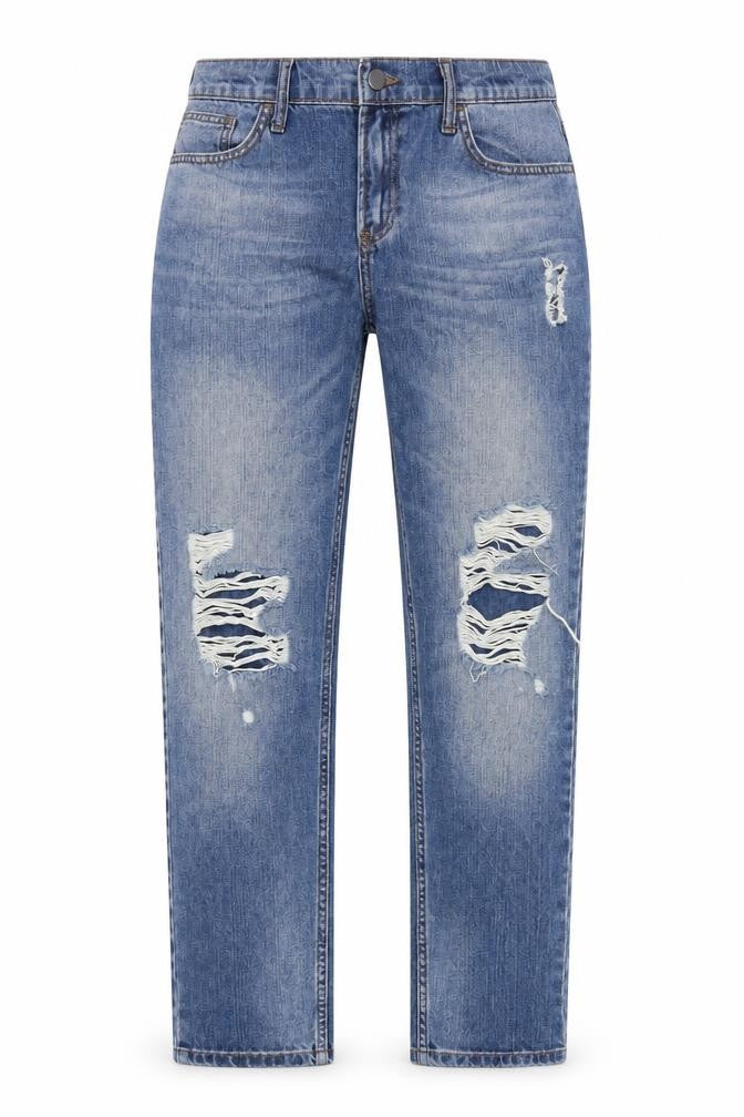 denim co Womens Blue  Denim Straight Jeans Size 10