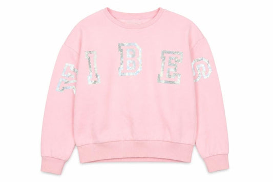 Active Girls Pink   Pullover Jumper Size 10-11 Years