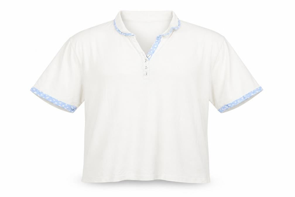 isle Mens White    Polo Size XL