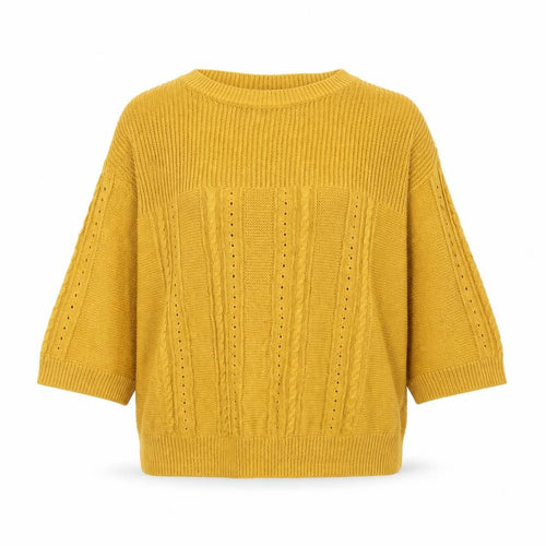 TU Womens Yellow   Henley Jumper Size 12