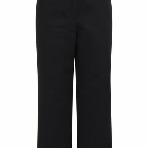 Preworn Womens Black   Trousers  Size 12 L31 in