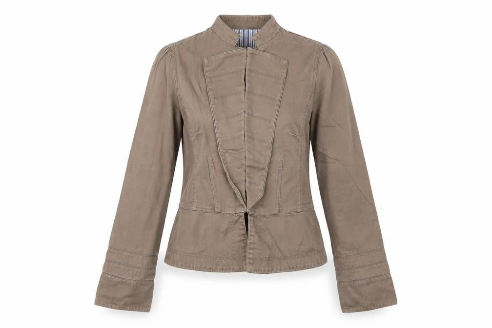WAREHOSUE Womens Brown   Jacket Coat Size 12