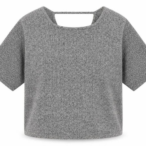New Look Womens Grey  Knit Pullover Jumper Size 10