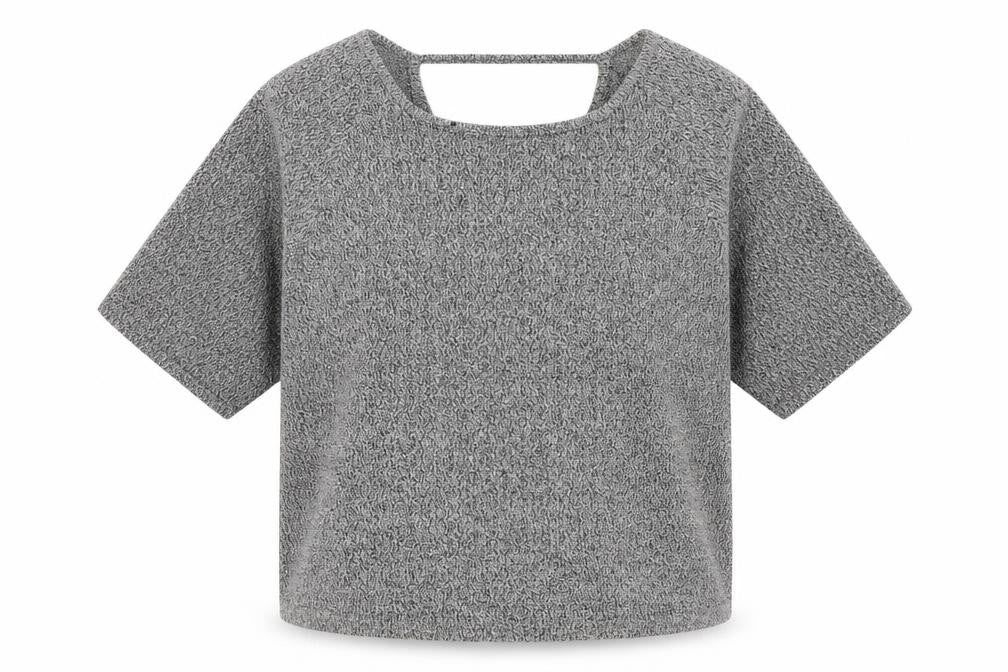 New Look Womens Grey  Knit Pullover Jumper Size 10