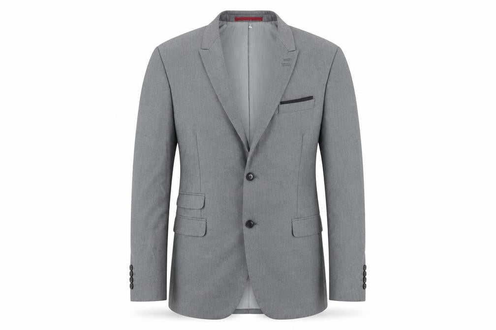 George Mens Grey   Jacket Suit Jacket Size 42
