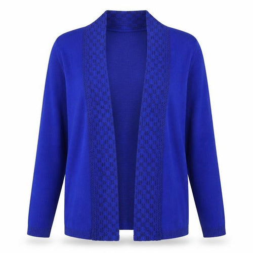 ME Womens Blue  Knit Cardigan Jumper Size M