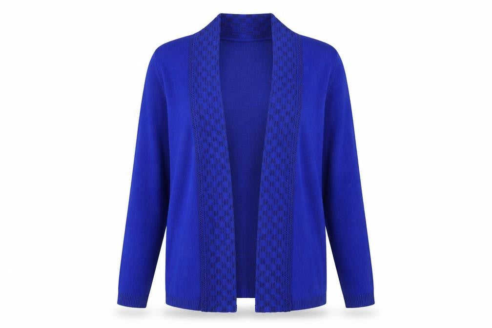 ME Womens Blue  Knit Cardigan Jumper Size M