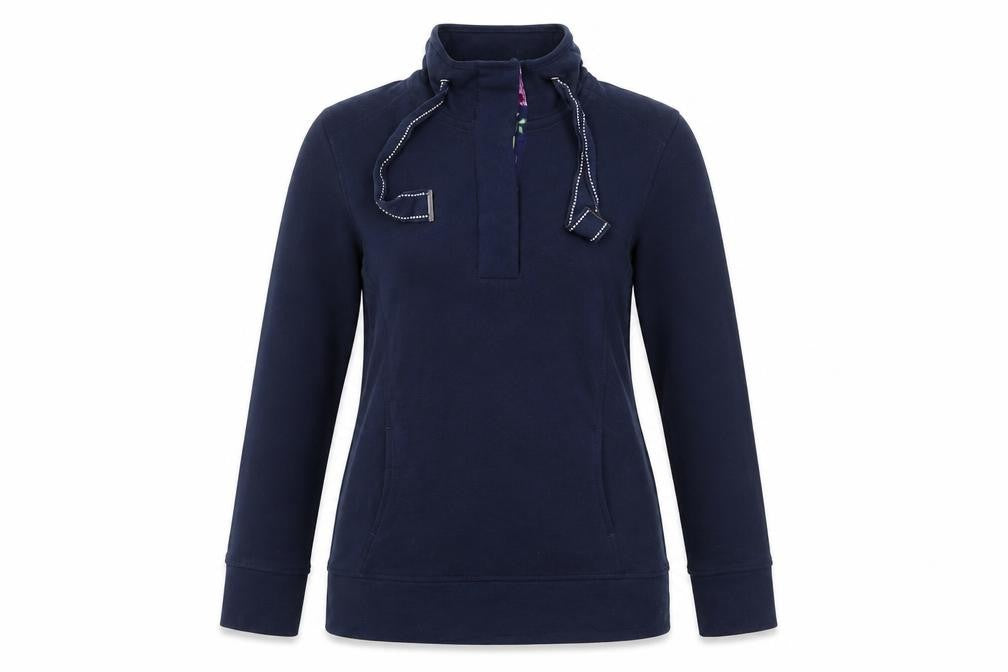 TU Womens Blue  Jersey Jacket  Size 8