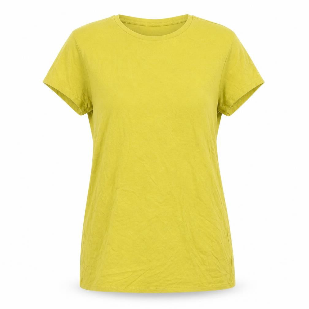 ASOS Womens Yellow   Basic T-Shirt Size 10