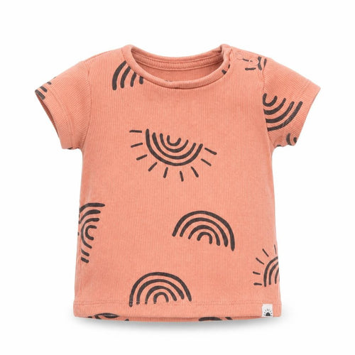 Primark Girls Orange   Basic T-Shirt Size 0-3 Months