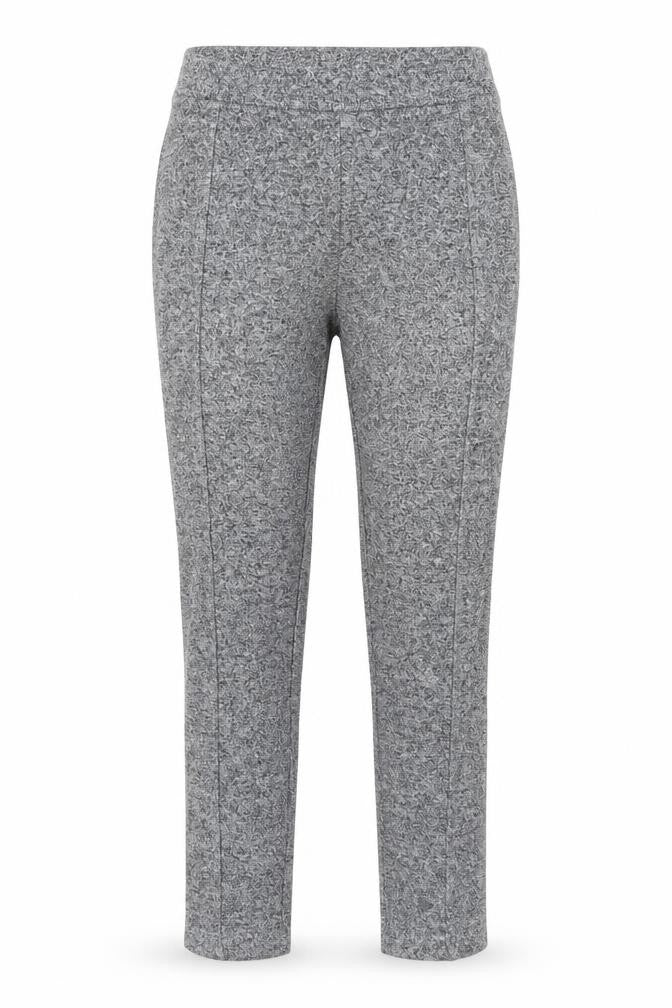 Front view of H&M girls’ grey cargo trousers, size 11, years