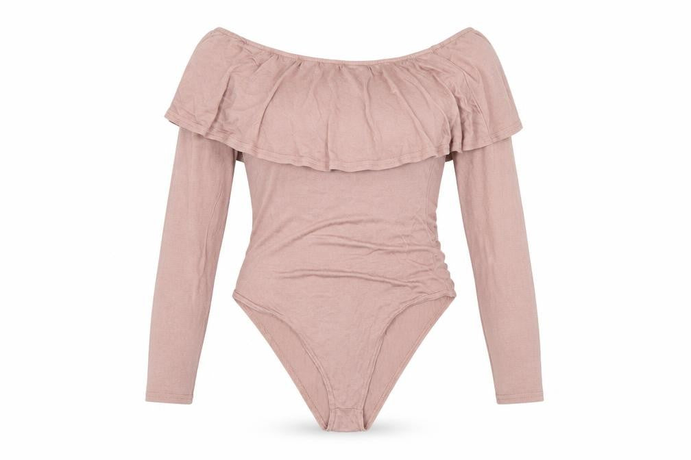 Select Womens Pink   Bodysuit One-Piece Size 10