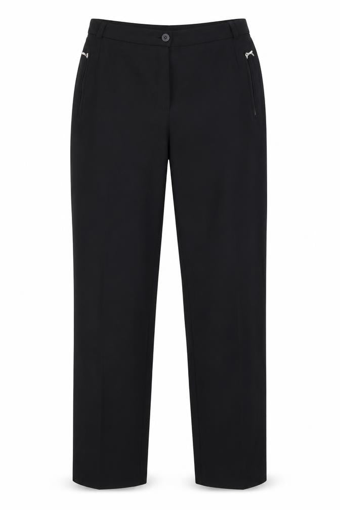 Marks and Spencer Womens Black   Trousers  Size 10 L28 in