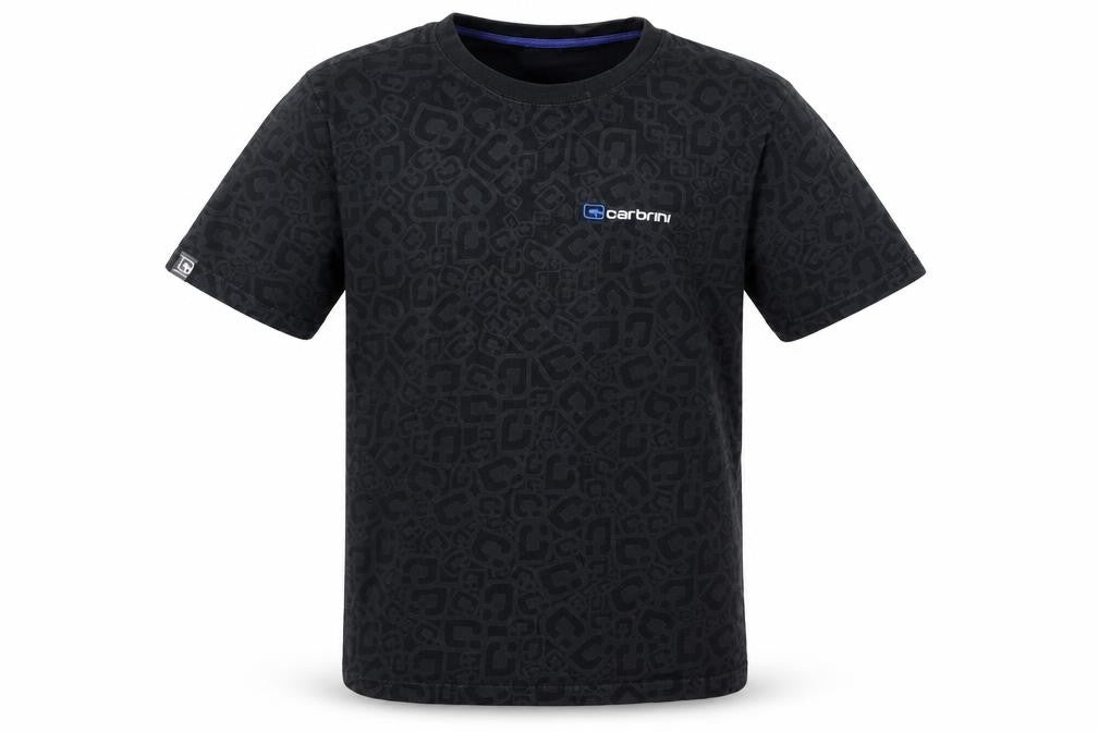 Carbini Boys Black   Basic T-Shirt Size 12 Years