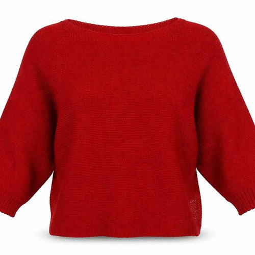 Isabella D Womens Red   Pullover Jumper Size S