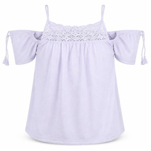George Womens Purple   Basic Blouse Size 8